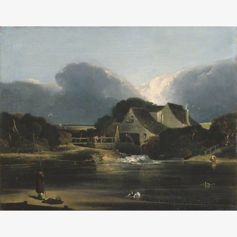 Landscape with Water Mill