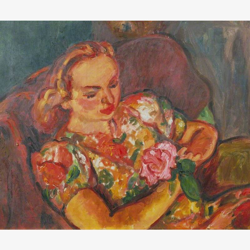 Elisabeth White (1917–1950), Holding a Rose