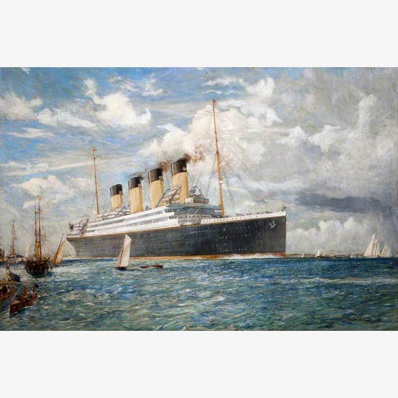 White Star Liner ‘Britannic’, 1914