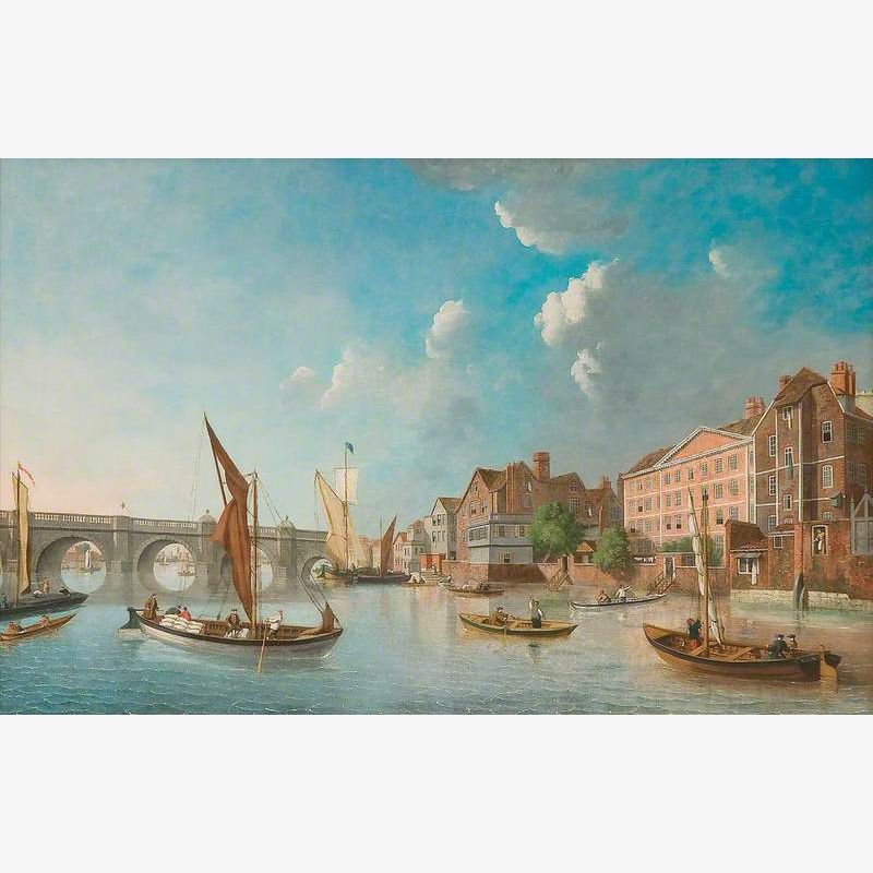 Westminster Bridge with Neighbouring Houses, London