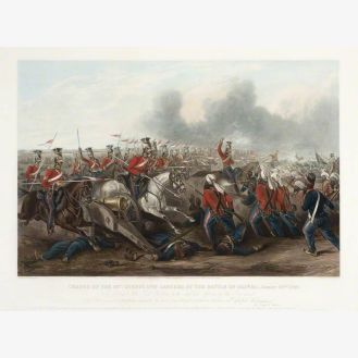 Charge of the 16th (Queen's Own) Lancers at the Battle of Aliwal, 28 January 1846