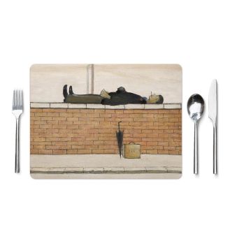 L. S. Lowry ‘Man Lying on a Wall’ (1957) placemat