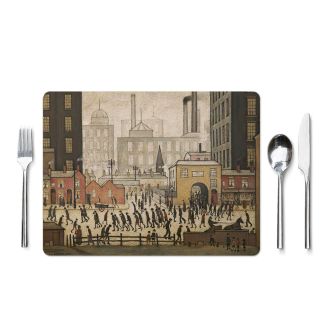 L. S. Lowry ‘Coming from the Mill’ (1930) placemat