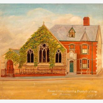 Roman Catholic Church and Presbytery, Swindon, Wiltshire, 1890