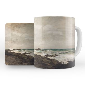 Charles-François Daubigny ‘Seascape’ mug and coaster