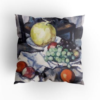 Samuel John Peploe ‘Still Life with Melon and Grapes’ cushion