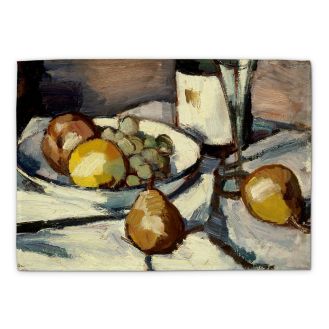 Samuel John Peploe ‘Still Life with Pears and Grapes’ tea towel