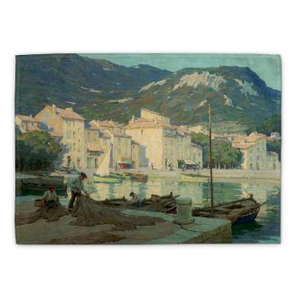 Terrick John Williams ‘Cassis, France’ tea towel