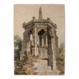 J. M. W. Turner ‘Blackfriars Cross, Hereford (A Monument)’ tea towel