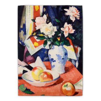 Samuel John Peploe ‘Roses and Still Life’ tea towel