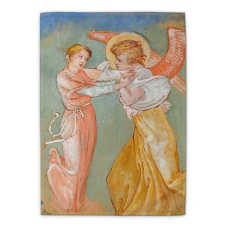 Phoebe Anna Traquair ‘Annunciation’ tea towel