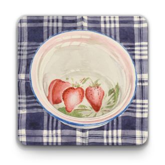 Moira Macgregor ‘Bowl with Strawberries’ coaster