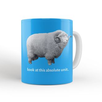 ‘The Absolute Unit’ mug – blue