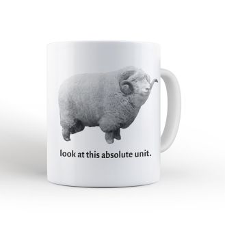 ‘The Absolute Unit’ mug – white