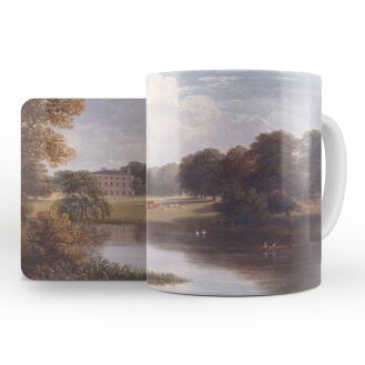 T. C. Hofland ‘A View of Whiteknights across the Lake’ mug and coaster