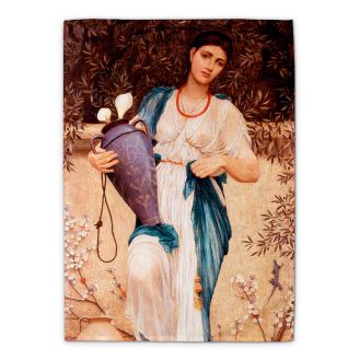 Thomas Armstrong ‘Woman with Lilies’ tea towel