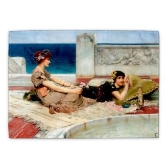 Lawrence Alma-Tadema ‘Love in Idleness’ tea towel