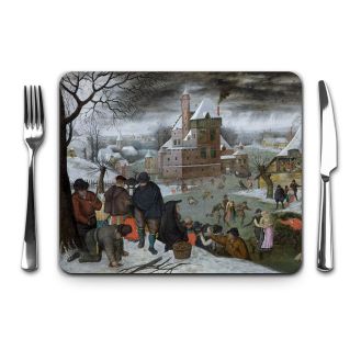 Pieter Brueghel the younger ‘Winter’ placemat