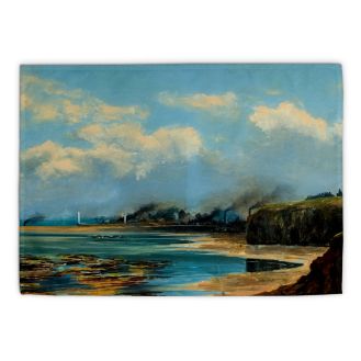 William Connell ‘Holey Rock, Roker, Sunderland’ tea towel