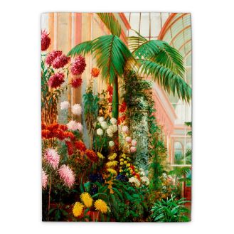 Daniel Whiteley Marshall `Winter Gardens Interior, Sunderland` tea towel