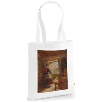 Charles Henry Cook `Fife Fisher Girl` tote bag