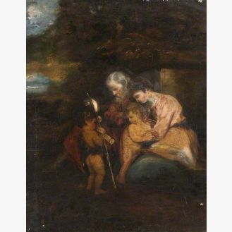 The Holy Family with St John
