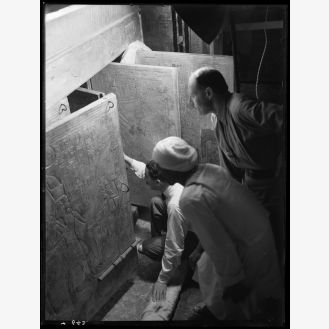 Opening the Doors of Tutankhamun's Burial Shrines